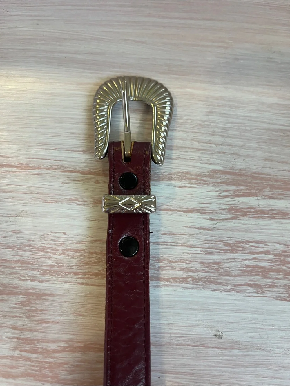 Nocona slim leather